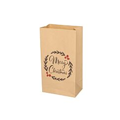 Papperspåsar - Merry Christmas, 10-pack