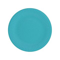 Papptallrikar - Ocean Blue, 18cm, 6-pack
