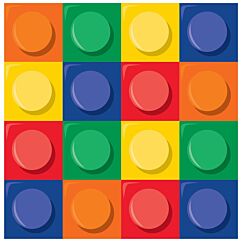 Isot lautasliinat palikka-kuviolla, 16kpl