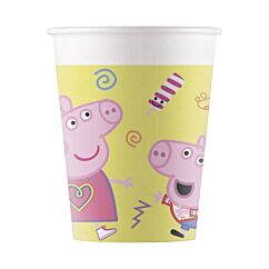Peppa Pig pahvimukit, 8 kpl.