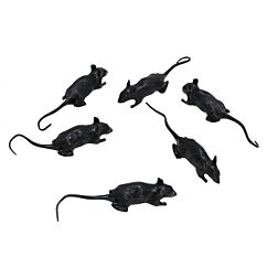 Pienet Muoviset Rotat, 8,5cm, 6kpl