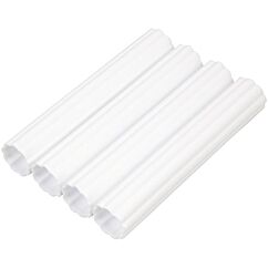 Tårtpelare, Plast, 15,2cm, Ø27mm, 4-pack