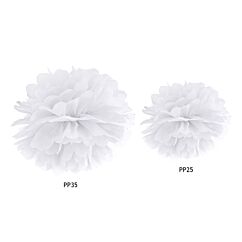 Valkoinen pompom