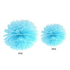 Vaaleansininen pompom