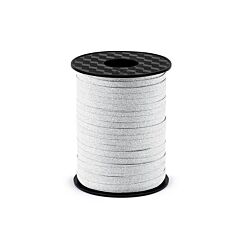 Glittrande presentband -Silver, 225m