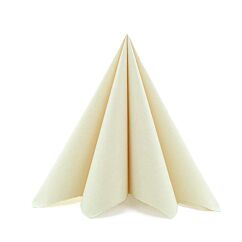 Premium Servetter - Champagne, 25-pack