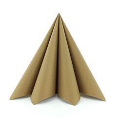 Premium Servetter - Guld, 25-pack