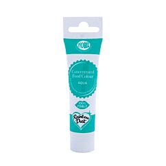 Rainbow Dust ProGel Aqua - Turkoosinvärinen pastaväri, 25g.