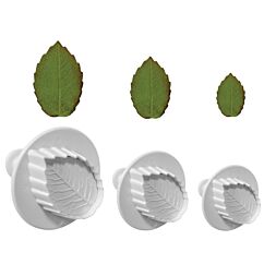 Utstickare - Rosenblad, 3-pack