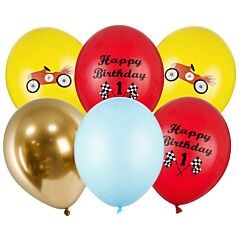 Ilmapallot, Auto-Mix, 6kpl