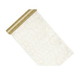 Bordslöpare - Guldfärgad, 9m