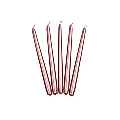 Metallinhohtoiset ruusukulta kynttilät