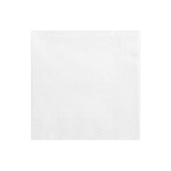 Valkoiset servetit, 20 kpl.