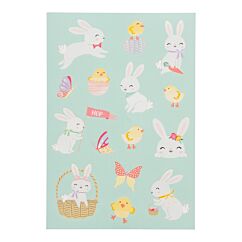 Klistermärken - Söta kaniner, 2 ark