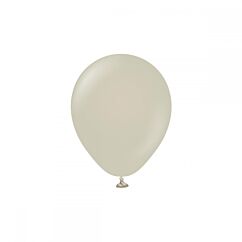 Ballonger - Stone grå, 13cm, 25-pack