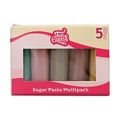 Sockerpasta flerpack - Earth Colours, 5x100g