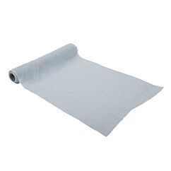 Bordslöpare, Muslintyg, Ljus gråblå, 28x500cm