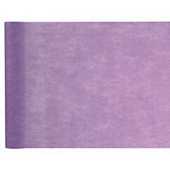 Laventeli / violetinvärinen kaitaliina kuitukankaasta.