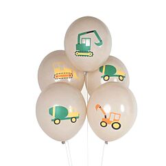 Ballonger - Arbetsfordon, 5-pack