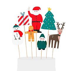 Dekorationspinnar - Classic Christmas, 7-pack