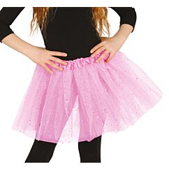 Tyllkjol Barn - Rosa/Glitter