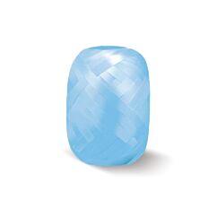 Vaaleansininen lahjanaru joka on 20 m pikä ja noin 5 mm leveä.