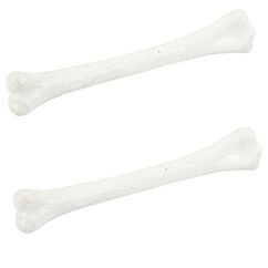 Vita skelettben - 12 cm, 2-pack