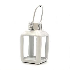 Miniatyr - Vit lykta