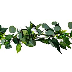 Blomstergirlang - Pioner och eukalyptus, 1,3m