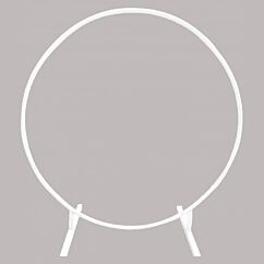 Kultainen vihkikaari jolla teet häistäsi tunnelmalliset kukilla, ilmapalloilla tai köynnöksillä.