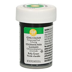 Wilton Icing Colour Kelly Green - Vihreä pastaväri, 28g.
