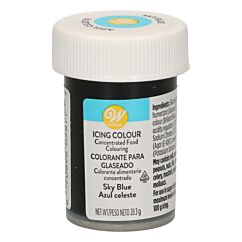 Wilton Icing Colour Sky Blue - Vaaleansininen pastaväri, 28g.