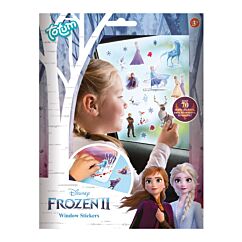 Frozen Fönsterdekaler, 70-pack