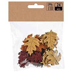 Silkkilehdet, oransiset puun keinoteikoiset lehdet, 12 kpl.