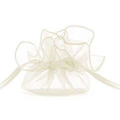 Organzapåsar - Gräddvita, 10-pack