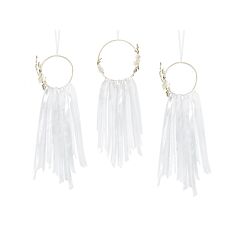 Kauniit valkoiset unisiepparit.