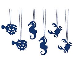 Meriaiheiset tagit, 6 kpl.