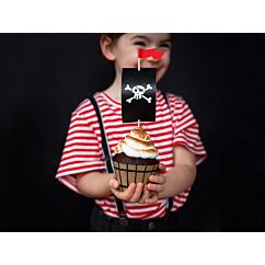 Cupcake-set - Pirates, 6-pack