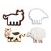 Muotit, Maatilan Eläimet, 4kpl