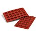 Silikomart Professional silikonform Savarin Cuori Piccoli - 24 st hjärtformade praliner Ø34 mm.