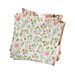 Kesäiset kukkakuvioidut servetit, 16 kpl.