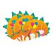 Dinosauruksen muotoiset servetit, Stegosaurus, 16 kpl.