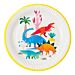 Dinosaurus-aiheiset pahvilautaset dinosaurus synttäreihin, 8 kpl.