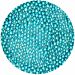 FunCakes Sugar Pearls Metallic Blue - Metallinsiniset sokerihelmet, 70 g.
