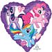 Sydän Foliopallo My Little Pony, 43cm