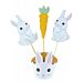 Kakkukoristetikut, Pupu&Porkkana, 3kpl