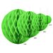 Paperipallo hunajakenno, lime-vihreä