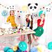 Suloiset panda ilmapallot, 5 kpl. Panda synttärijuhlat.