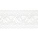 Valkoista pitsiä, 15 cm x 9 m.