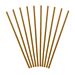 Paperipillit Kraft. 10 kpl luonnonvärisiä paperipilliä, 19,5 cm.